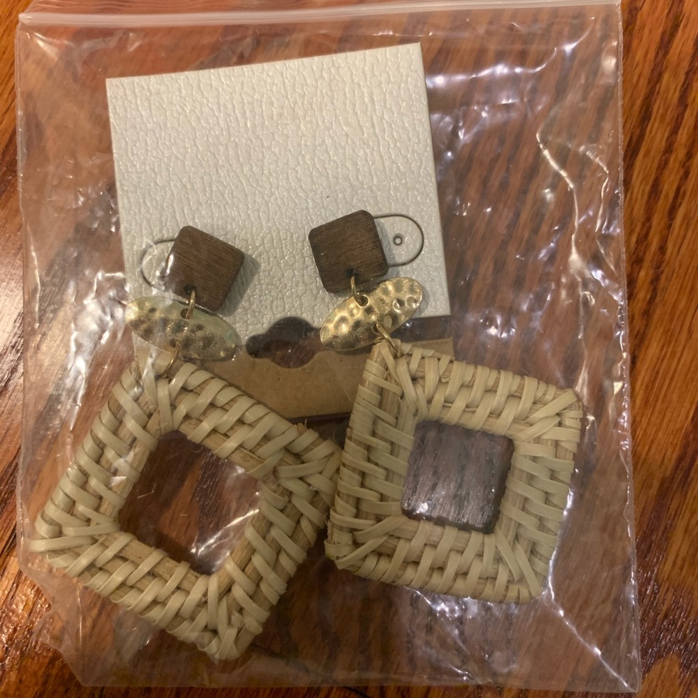 Wicker Earrings
